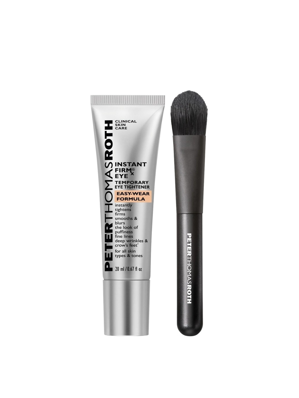 Peter Thomas Roth Eye Primer & Applicator – Silver & Black
